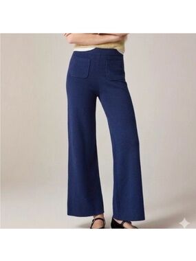 J.Crew Sailor sweater trouser in TENCEL™ lyocell blend CH663